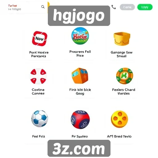 Exploração das funcionalidades do site hgjogo